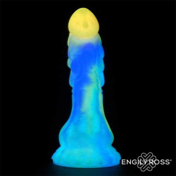 Dildo Dragón Brilla en la Oscuridad 18 cm - Imagen 3