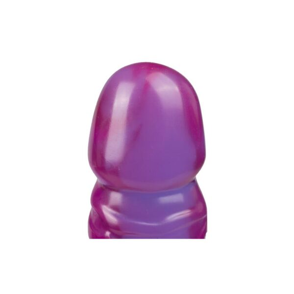 Dildo Jelly 19 cm Púrpura - Imagen 4