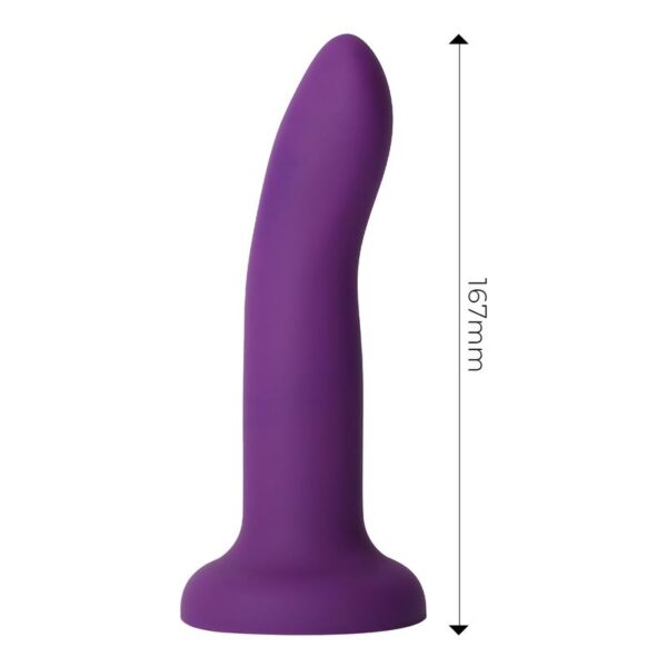 Dildo que Cambia de Color de Púrpura a Rosa Talla M 17 cm - Imagen 6