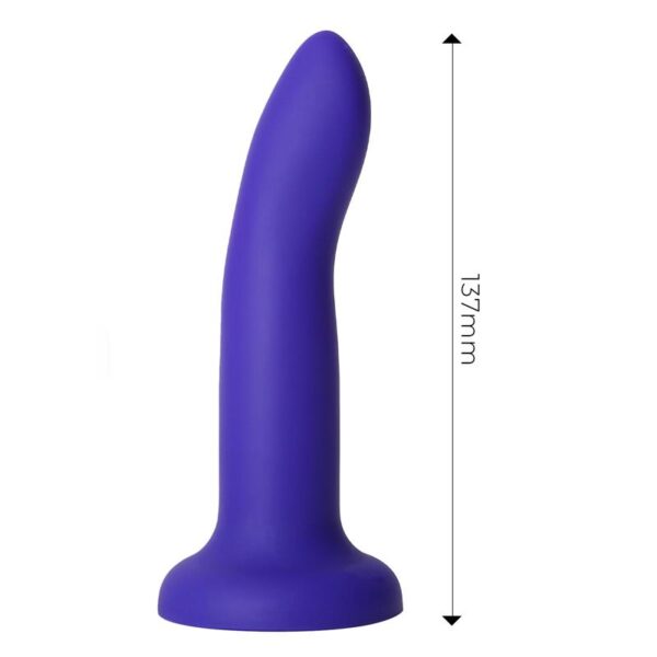 Dildo que Cambia de Color Púrpura a Rosa Talla S 14 cm - Imagen 6