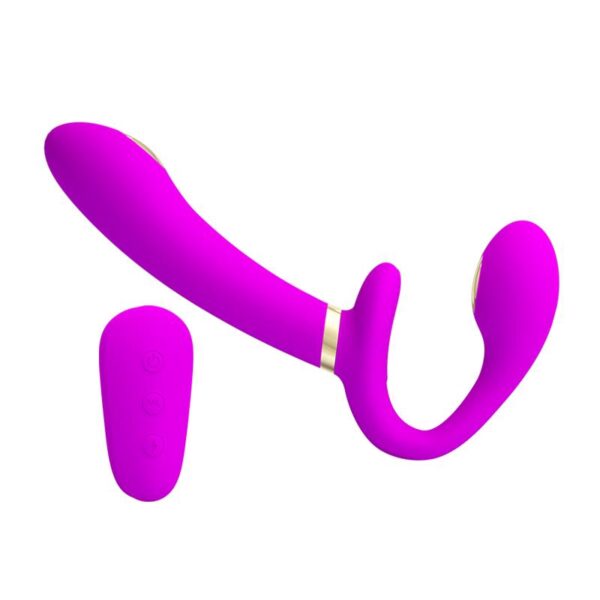 Thunderbird Vibrador para Parejas sin Arnés con Control Remoto - Imagen 2