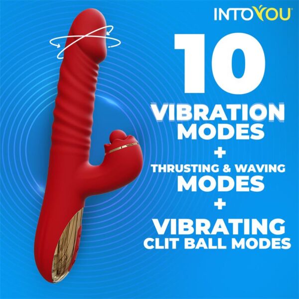 Ascen Vibrador con Thrusting y Waving y APP USB Magnético - Imagen 6