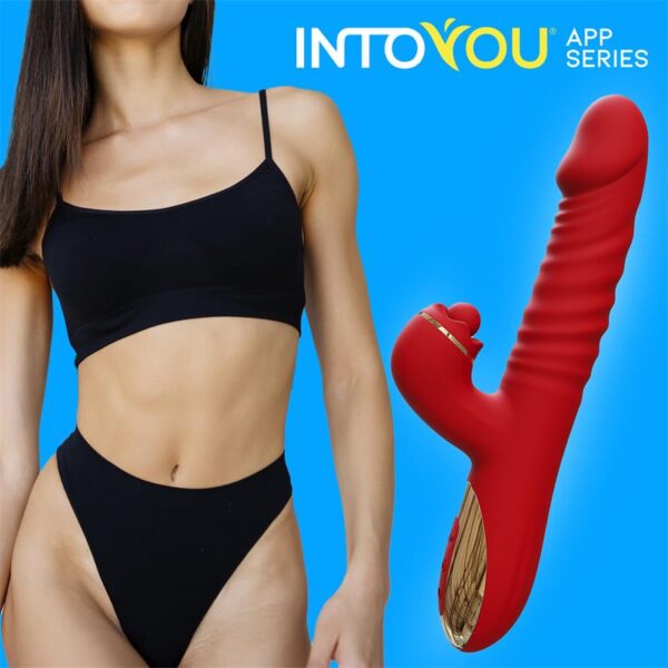 Ascen Vibrador con Thrusting y Waving y APP USB Magnético - Imagen 8