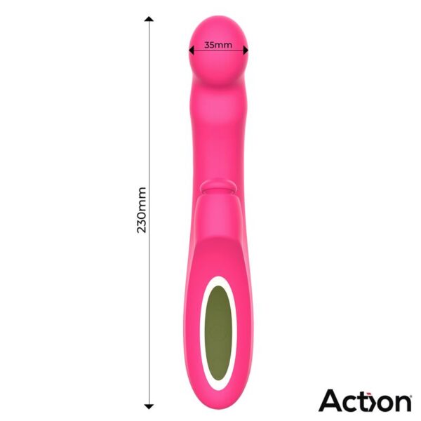 Enles Vibrador con Beating Ball, Thrusting y Función de Calor - Imagen 6