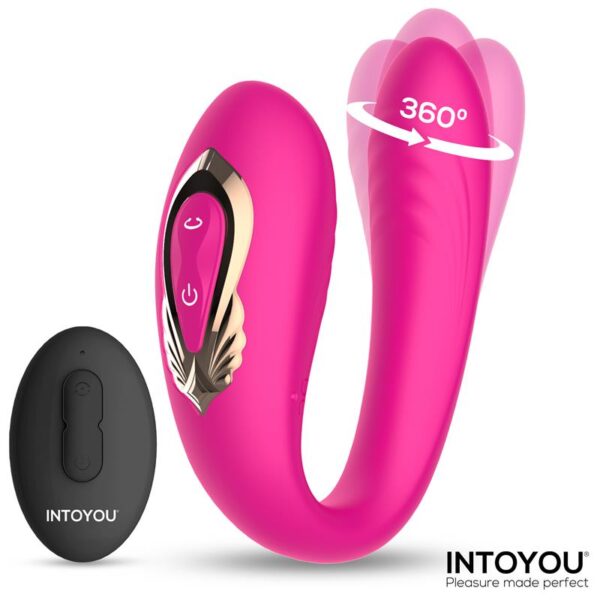 Lanty Vibrador para Parejas con Oscilación 360∫ y Control Remoto - Imagen 2