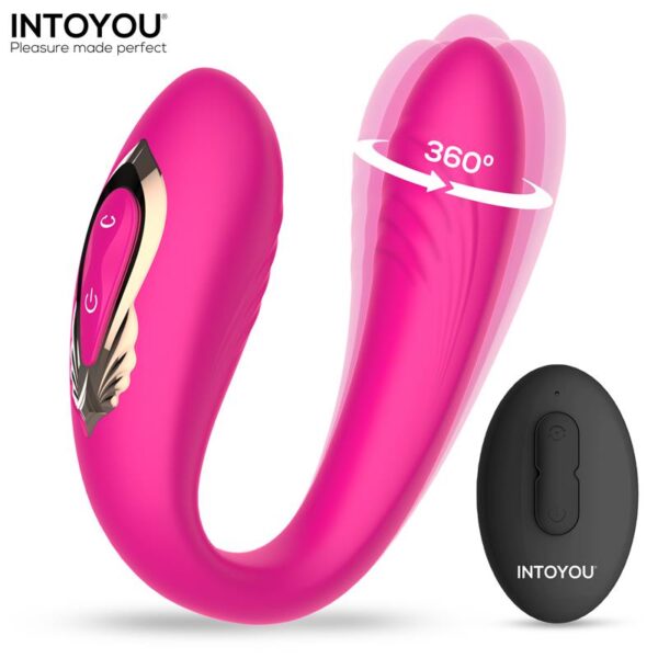 Lanty Vibrador para Parejas con Oscilación 360∫ y Control Remoto - Imagen 6