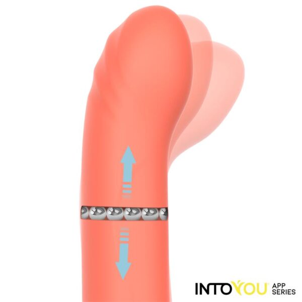 Mindy Vibrador con Anillo de Bolas Up and Down, Finger y Pulsación con APP - Imagen 2