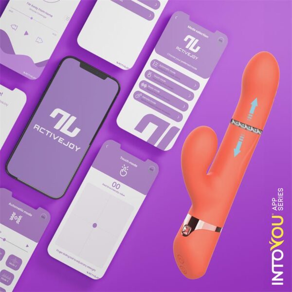 Mindy Vibrador con Anillo de Bolas Up and Down, Finger y Pulsación con APP - Imagen 6