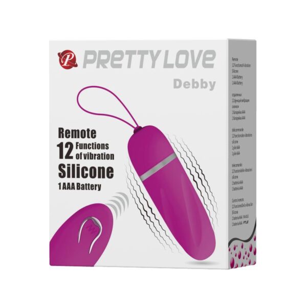 Pretty Love Bala Vibradora Debby Púrpura - Imagen 8