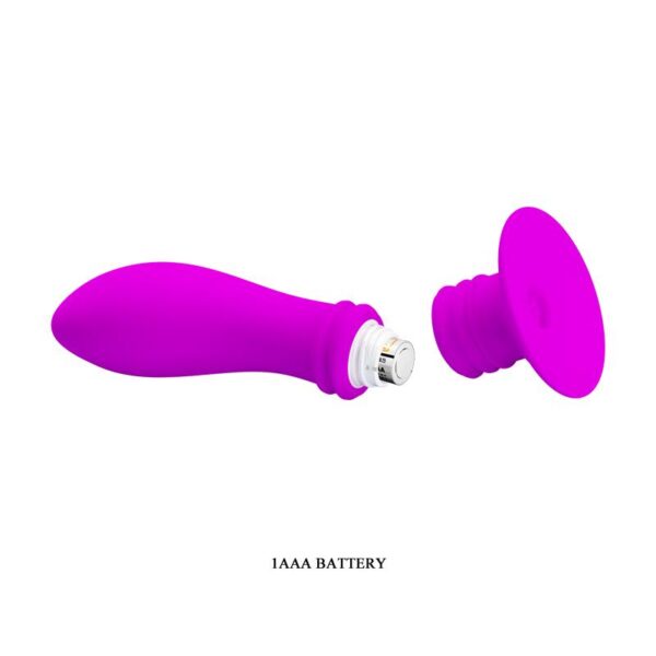 Pretty Love Plug Anal Vibrador Color Púrpura - Imagen 7