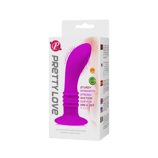 Pretty Love Plug Anal Vibrador Color Púrpura - Imagen 8