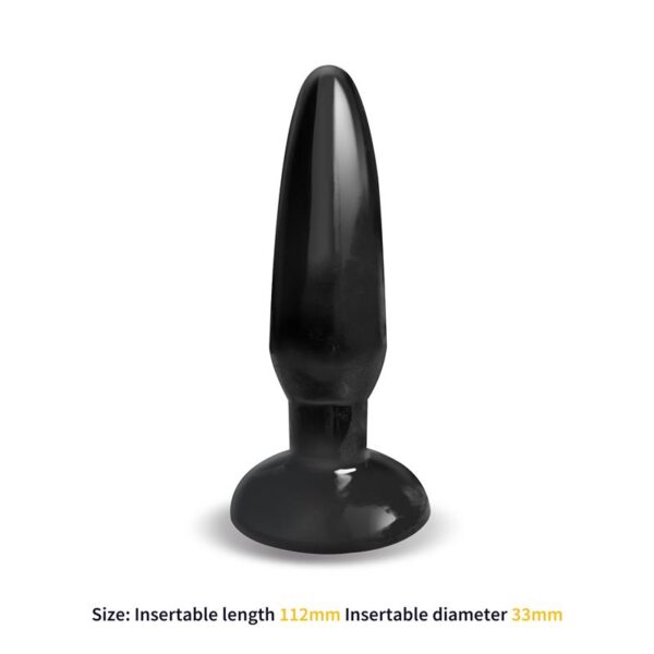 Ainsley Plug Anal Silicona 11.2 cm x 3.3 cm - Imagen 2