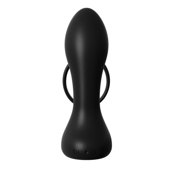 Anillo y Plug Anal Rechargeable Negro - Imagen 3