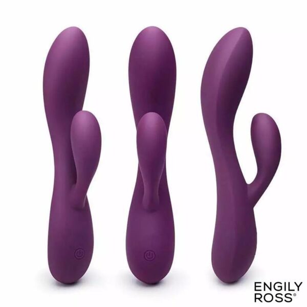 Bacall 2.0 Vibrador Silicona Liquida Inyectada Doble Motor USB Prpura - Imagen 3