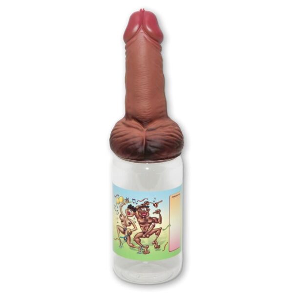 Bibern en Forma de Pene Mulato Pequeo 360 ml