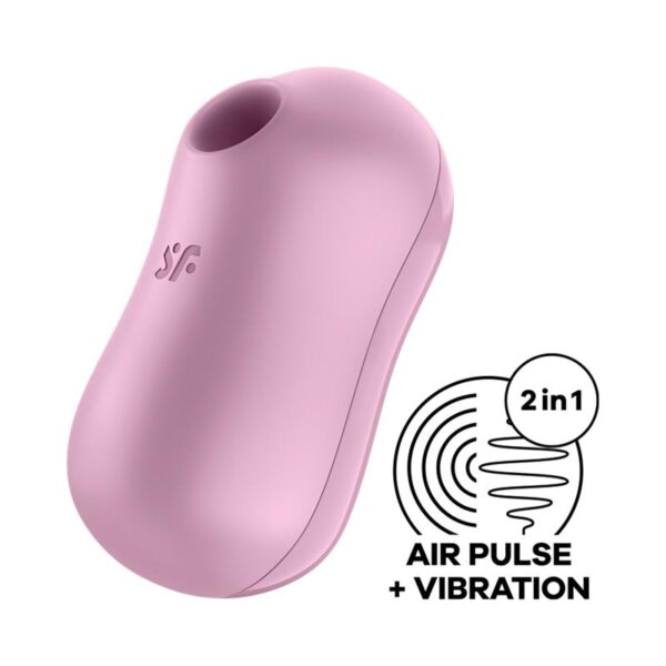 Cotton Candy Succionador de Clìtoris y Vibrador Lila