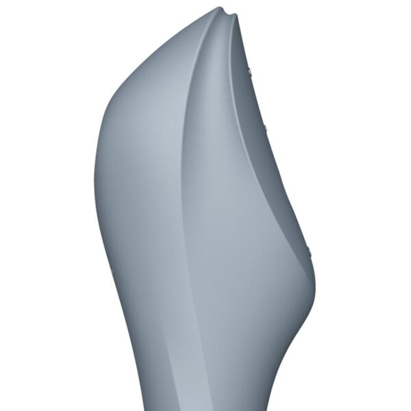 Curvy Trinity 3 Vibrador y Succionador Triple Estimulación Bluegray - Imagen 2