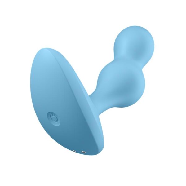 Deep Diver Plug Anal con Vibración APP Satisfyer Connect Azul - Imagen 2