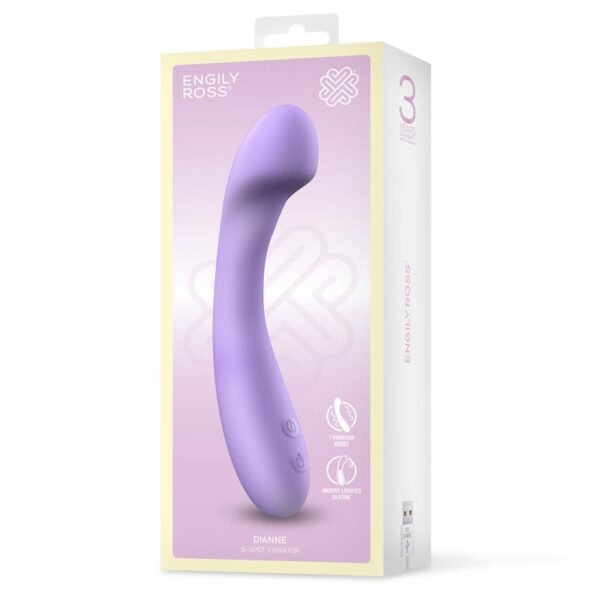 Dianne Vibrador Silicona Lìquida Unibody Punto G Flexible USB - Imagen 7