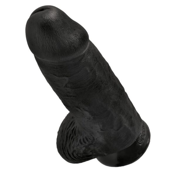 Dildo con Testìculos 9 Chubby Negro