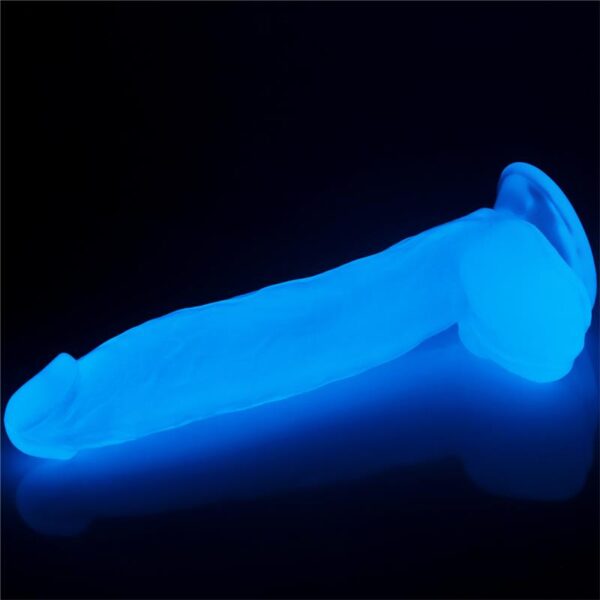 Dildo Lumino 10 Luz Azul - Imagen 4