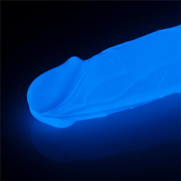 Dildo Lumino 7.5 Luz Azul - Imagen 4