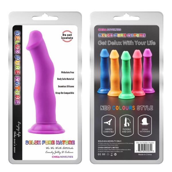 Dildo Púrpura Jolly D - Imagen 2