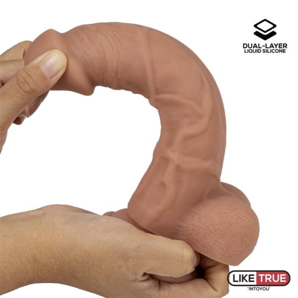 Dildo Realista Silicona Lìquida Dual Layer 8 - Imagen 5