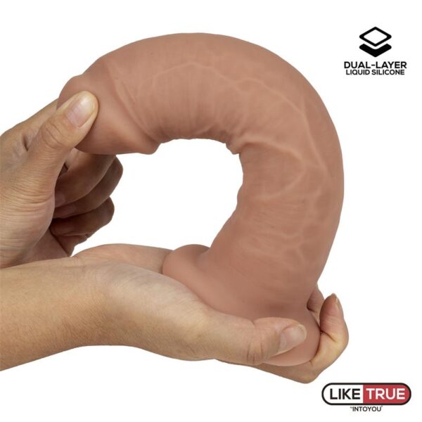 Dildo Realista Silicona Lìquida Dual Layer 8.25 - Imagen 7