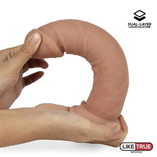 Dildo Realista Silicona Lìquida Dual Layer 8.5 - Imagen 5