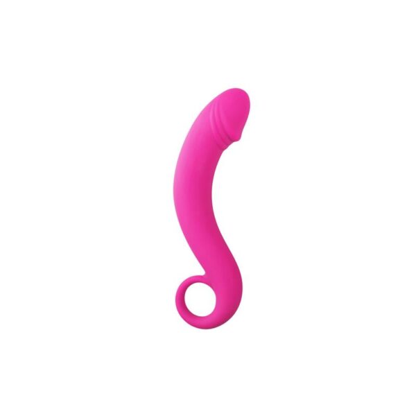 Dildo Rosa Silicona - Próstata