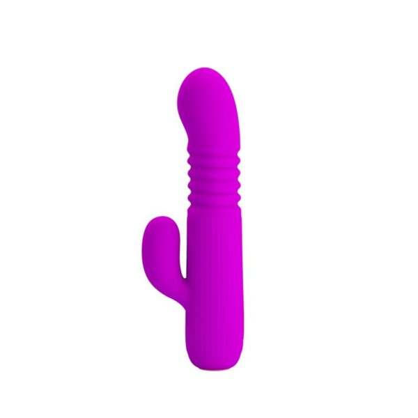 Leopold Vibrador con Función de Movimiento USB Silicona - Imagen 2