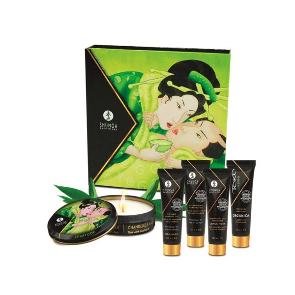 Shunga Kit Secretos de una Geisha T Verde