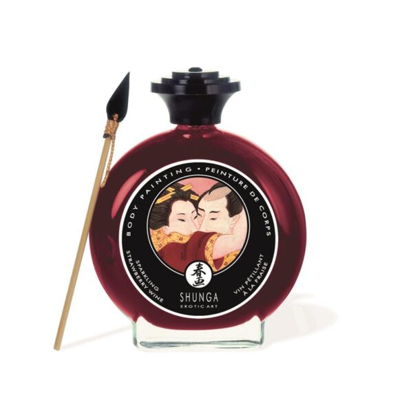 Shunga Pintura Besable Sabor Vino de Fresa