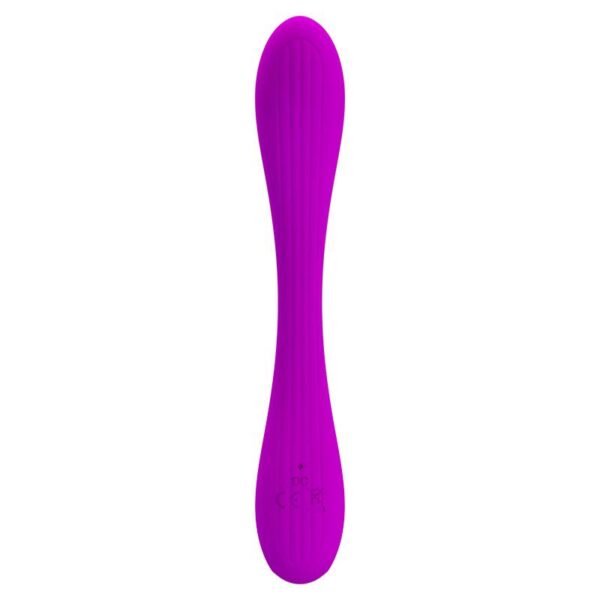 Yedda Vibrador Flexible USB Silicona Púrpura - Imagen 3