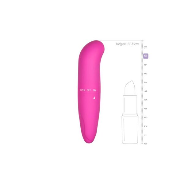 Mini Vibrador Punto-G Rosa - Imagen 4