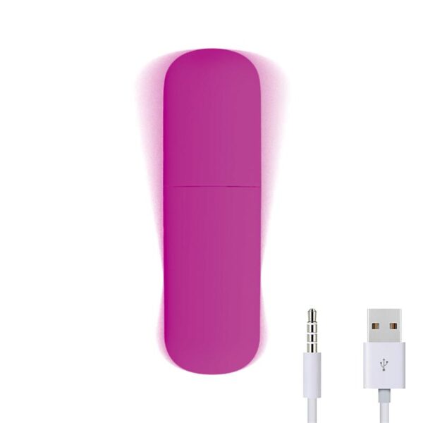 4Fun Bala Vibrador y 4 Fundas USB Impermeable Silicona - Imagen 4