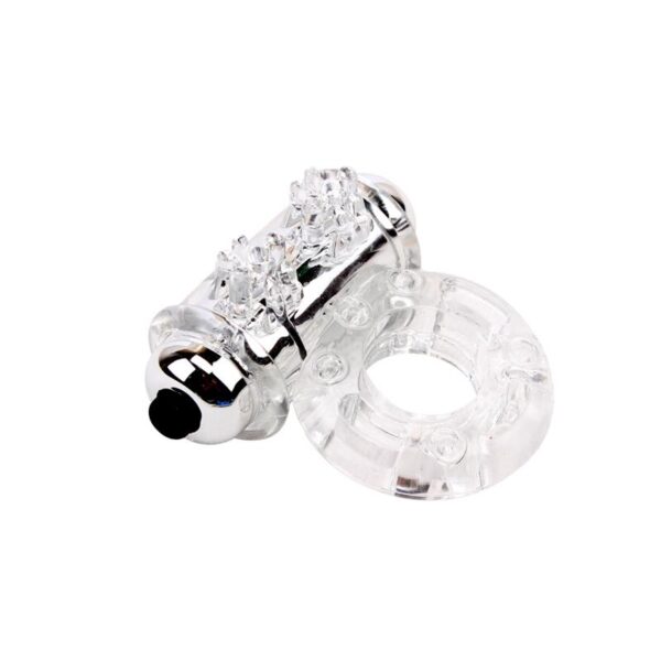 Anillo Vibrador para el Pene  Bull Ring Transparente - Imagen 2