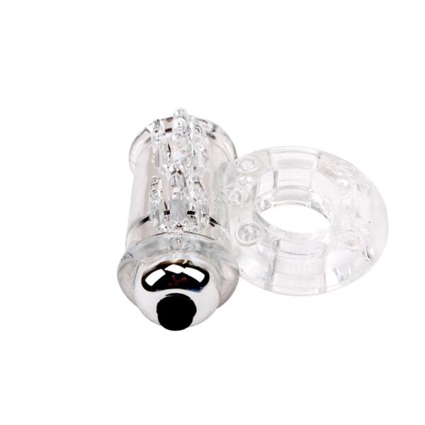 Anillo Vibrador para el Pene  Bull Ring Transparente - Imagen 4