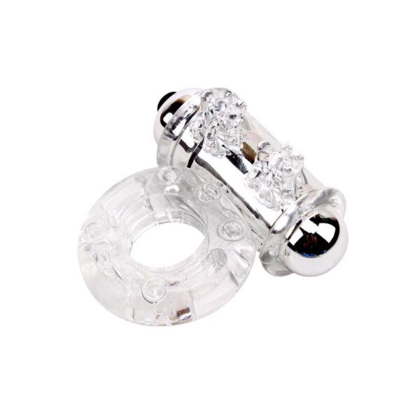 Anillo Vibrador para el Pene  Bull Ring Transparente - Imagen 5