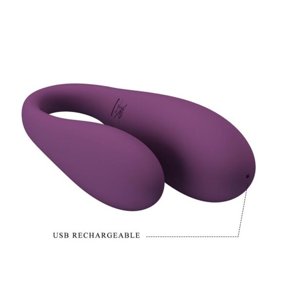 August Vibrador de Parejas con App Lila - Imagen 5