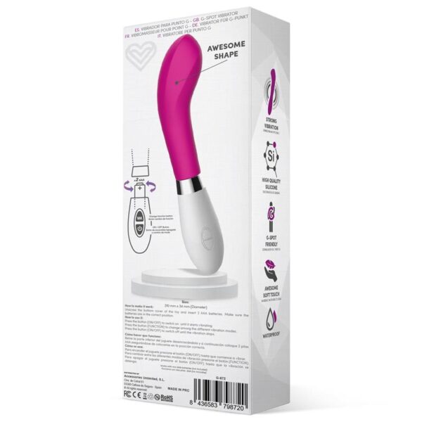 Benty Vibrador Silicona Rosa - Imagen 3