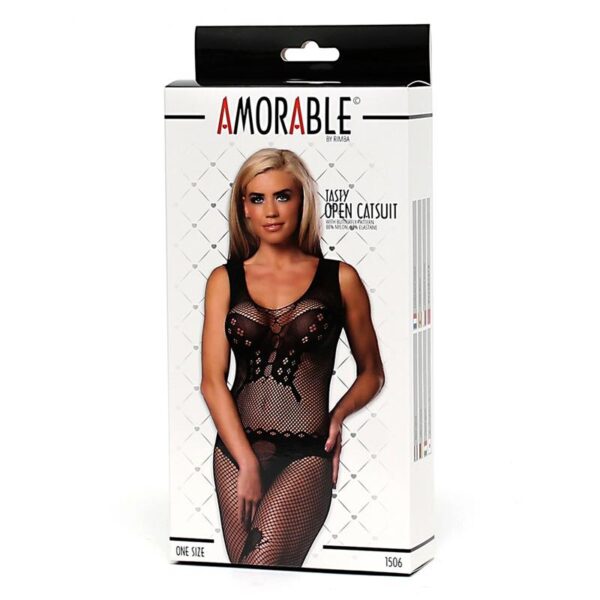 Bodystocking Abierto Mariposa Talla Unica - Imagen 3