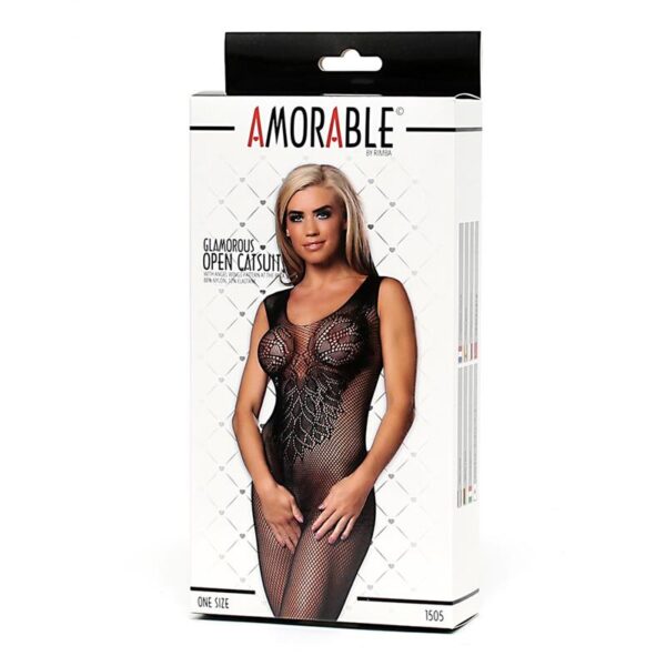 Bodystocking Entrepierna Abierta Talla Unica - Imagen 4