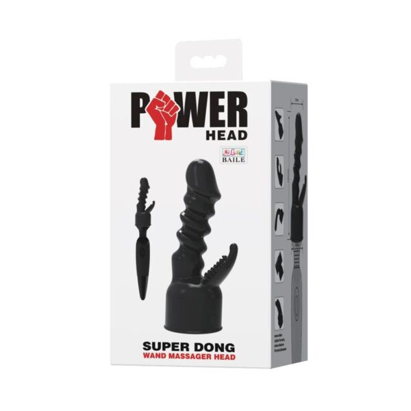 Cabezal Power Head Super Dong Negro - Imagen 5