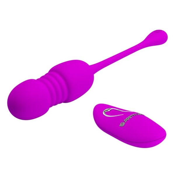 Callieri Huevo Vibrador con Thrusting y Control Remoto - Imagen 5