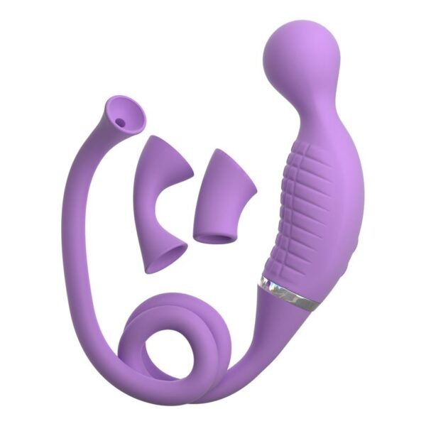 Climax-Her Vibrador y Estimulador con 2 Cabezales - Imagen 2