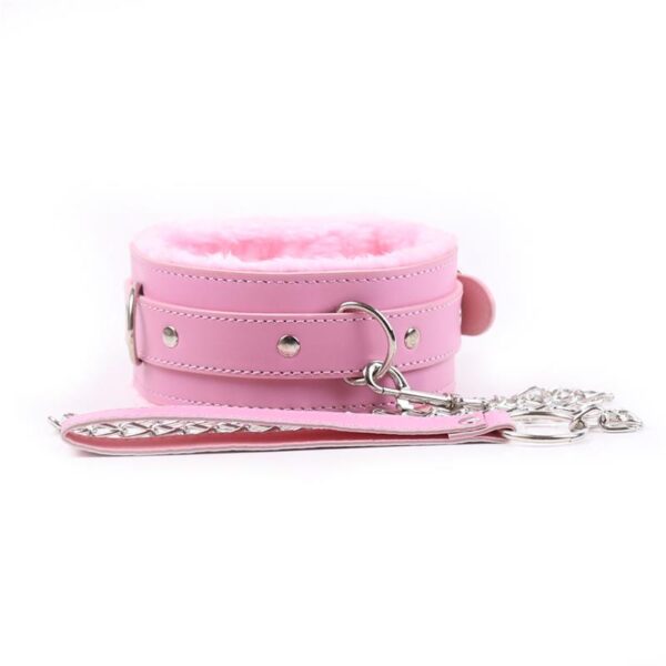 Collar con Correa Rosa Pastel - Imagen 3