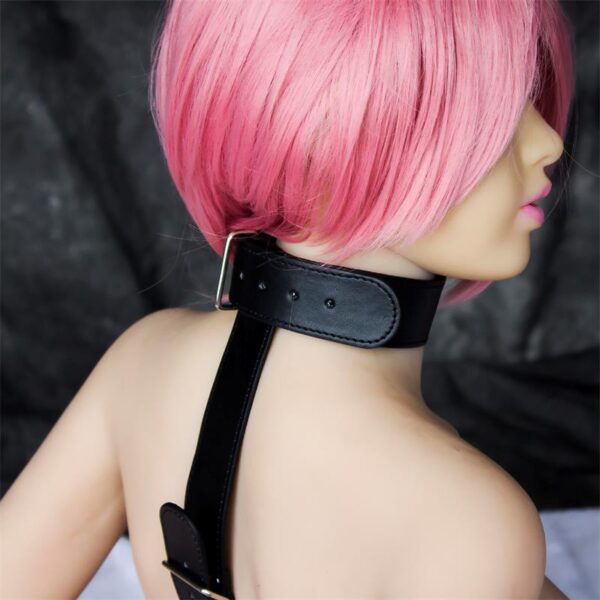 Collar con Restricciones Ajustable Negro - Imagen 4