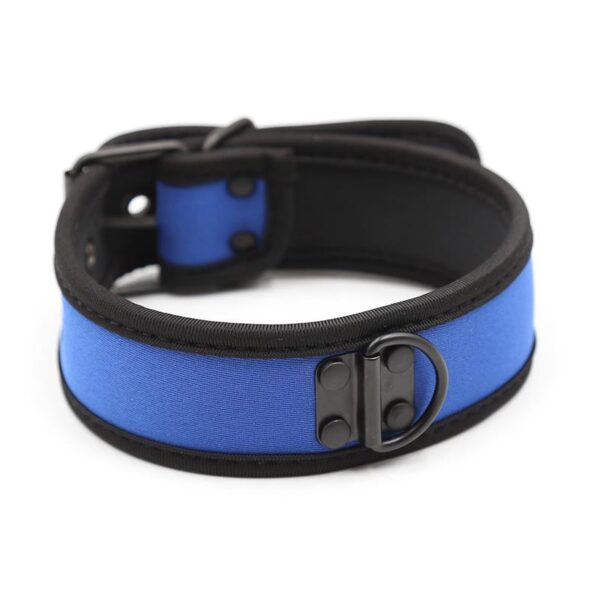 Collar de Neopreno Ajustable Azul - Imagen 2